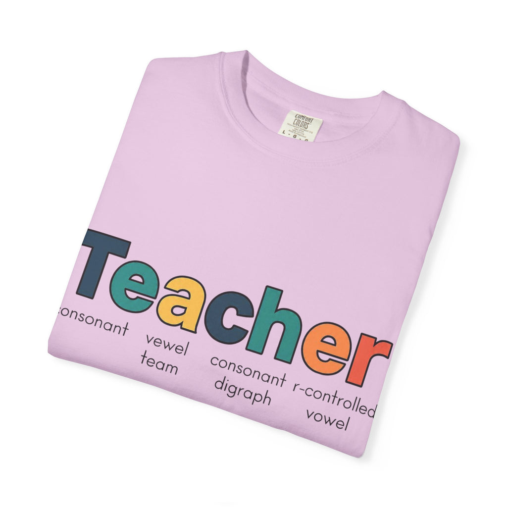 Teacher Typography T-Shirt