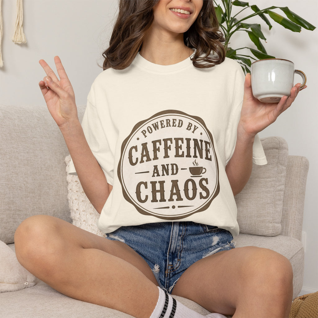 Caffeine and Chaos T-Shirt