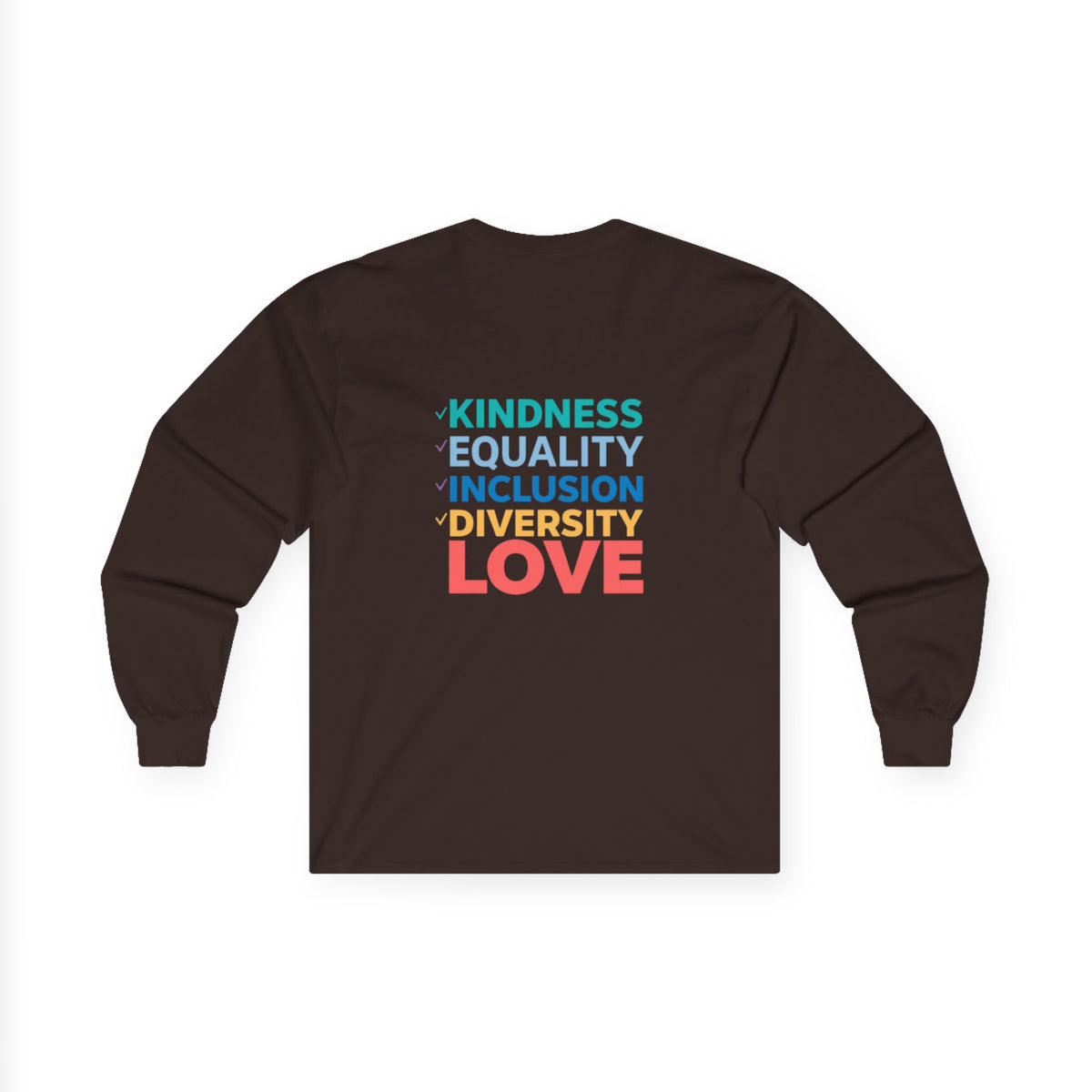 Front & Back Print Unisex Ultra Cotton Long Sleeve Tee