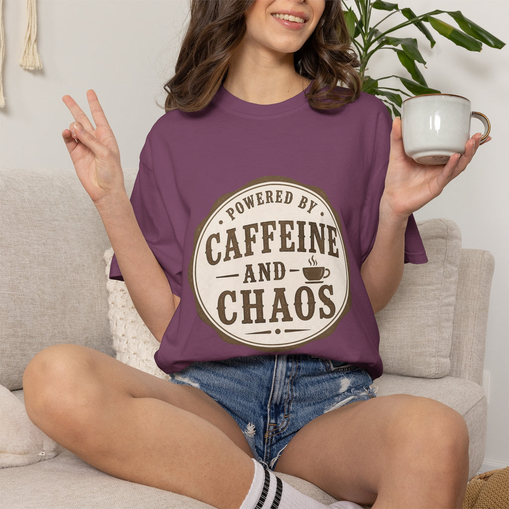 Caffeine and Chaos T-Shirt