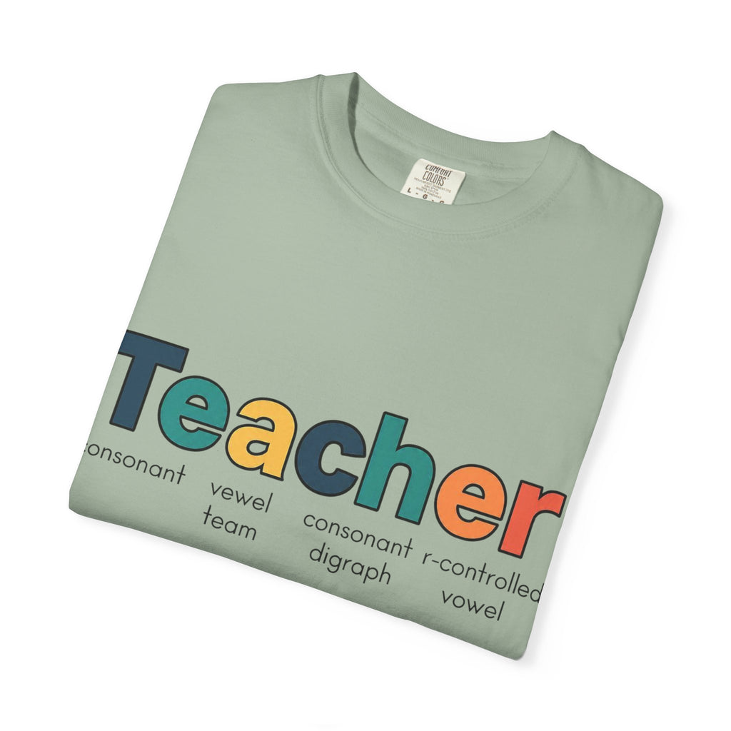 Teacher Typography T-Shirt