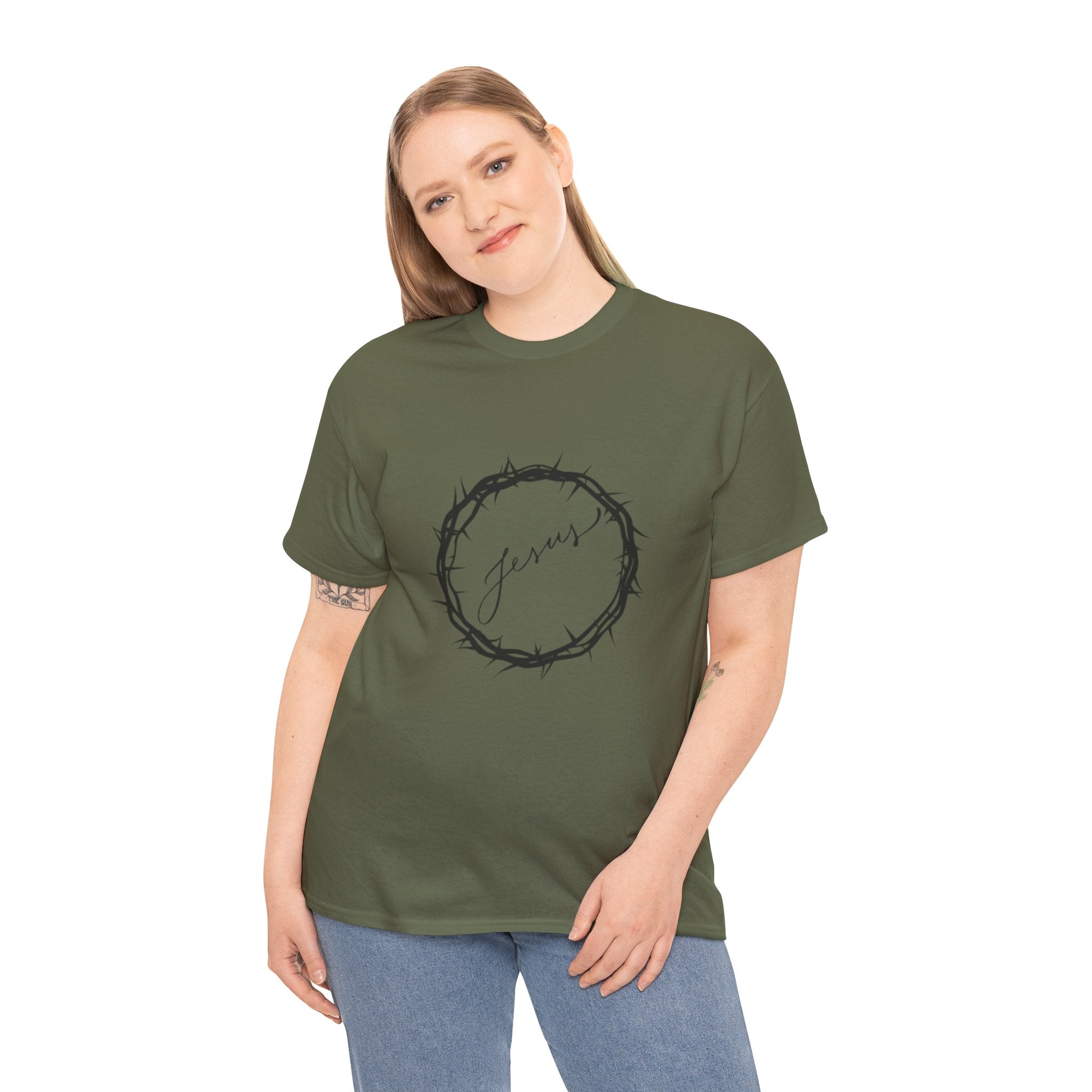 Jesus Crown of Thorns Tee