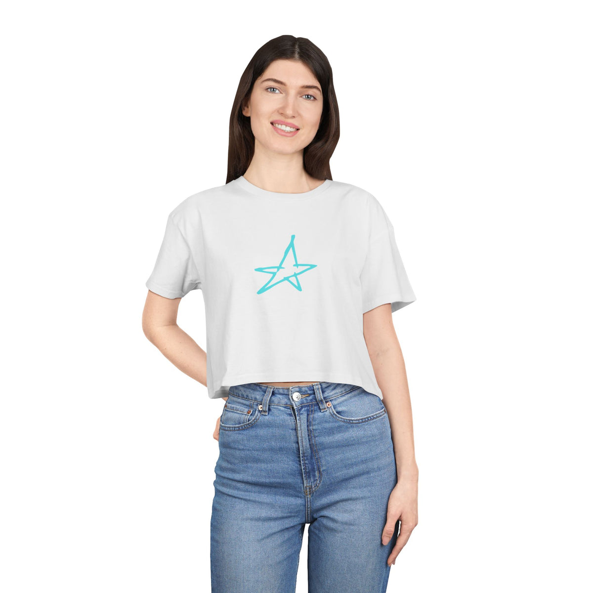 Jesus Saves Women's Crop Tee