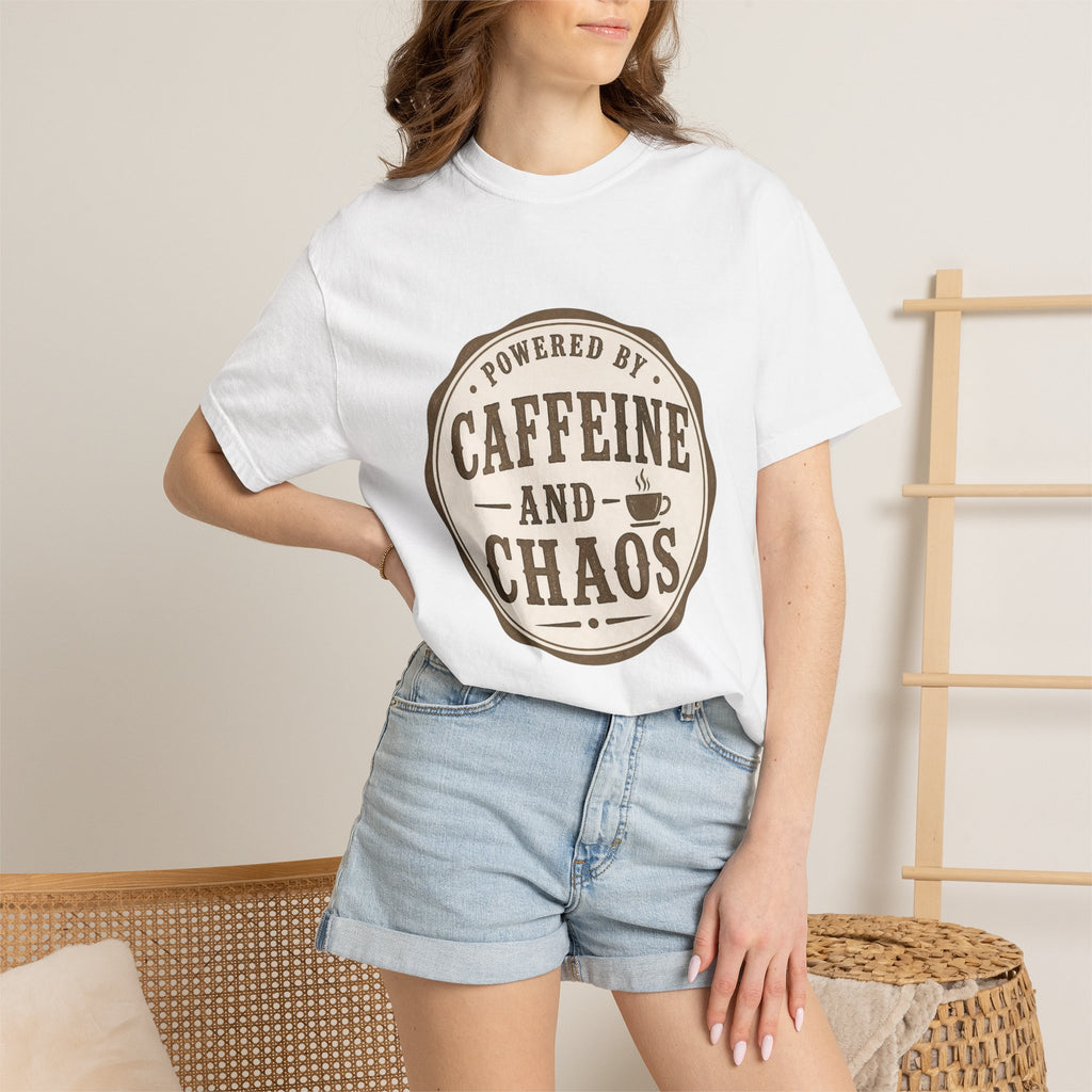 Caffeine and Chaos T-Shirt