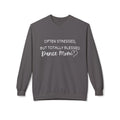 Dance Mom Crewneck Sweatshirt - "Often Stressed But Totally Blessed" Cozy Fleece