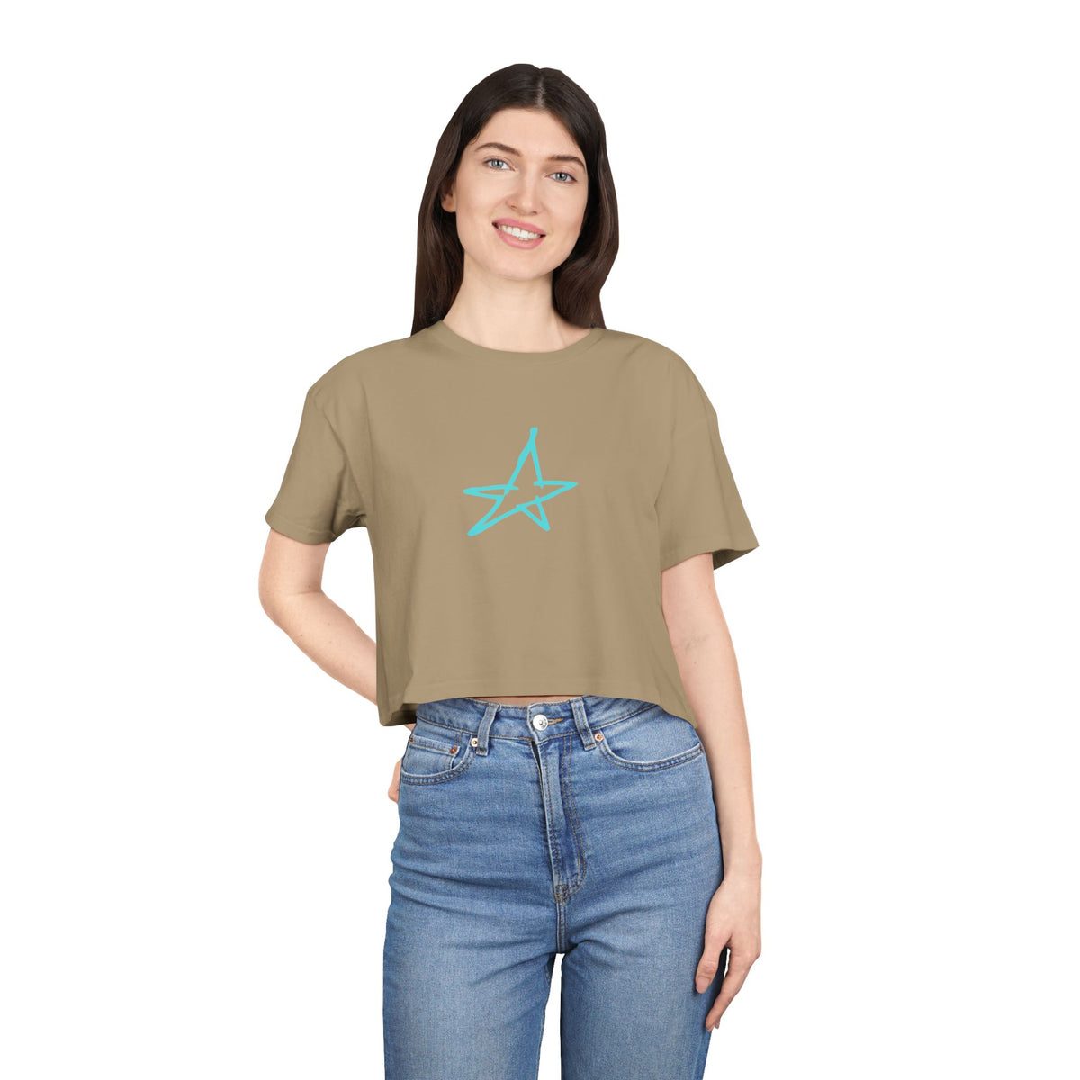 Jesus Saves Women's Crop Tee