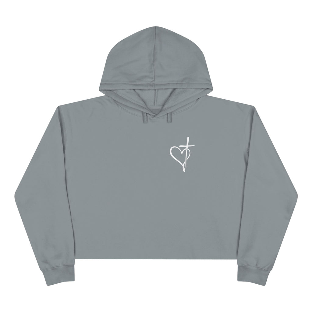 Faith Crop Front & Back Hoodie