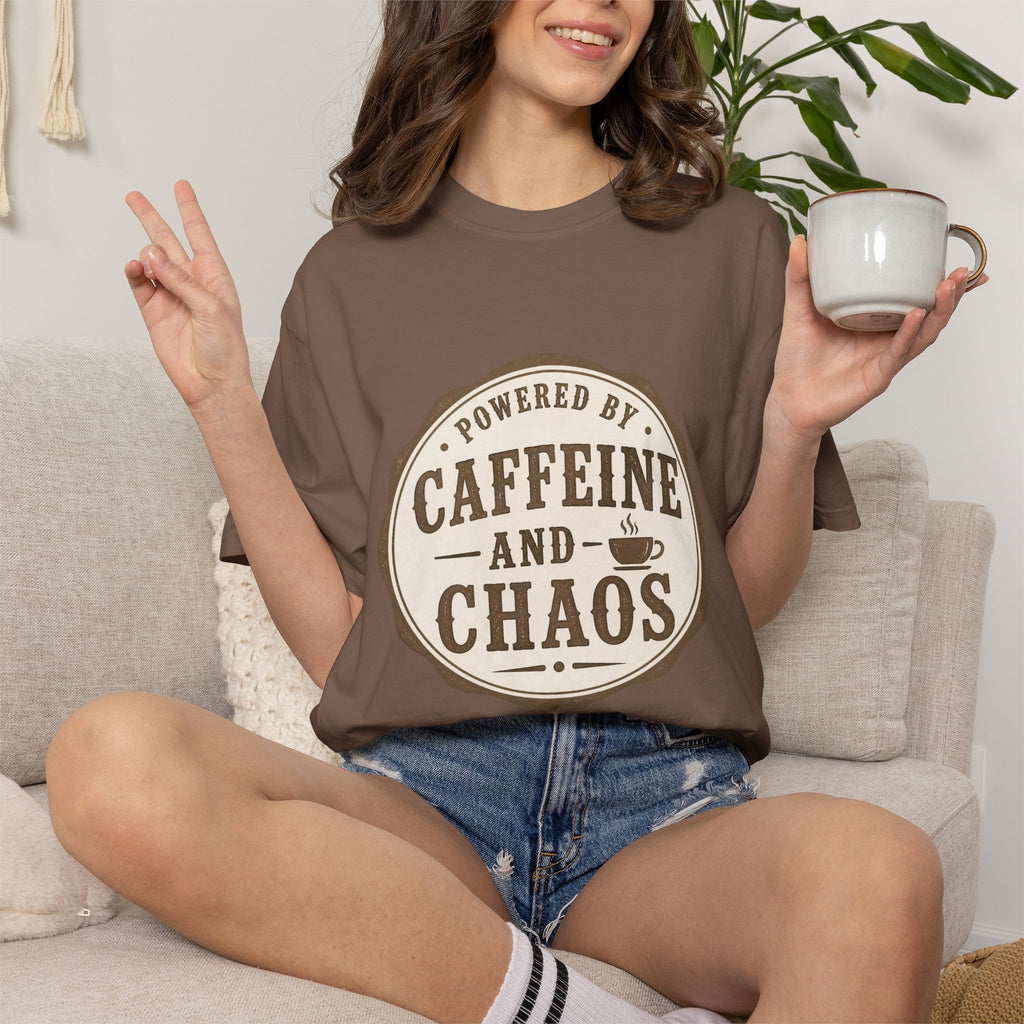 Caffeine and Chaos T-Shirt