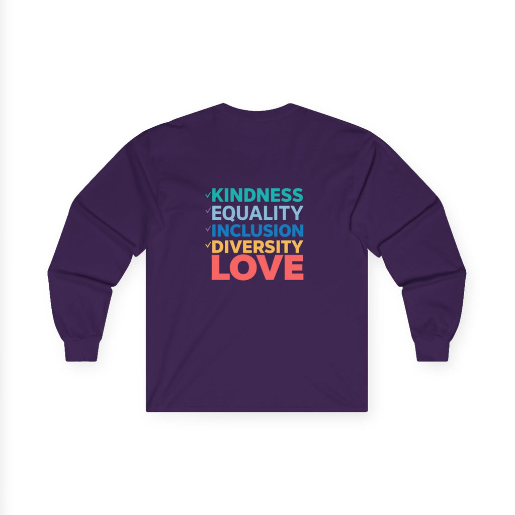Front & Back Print Unisex Ultra Cotton Long Sleeve Tee