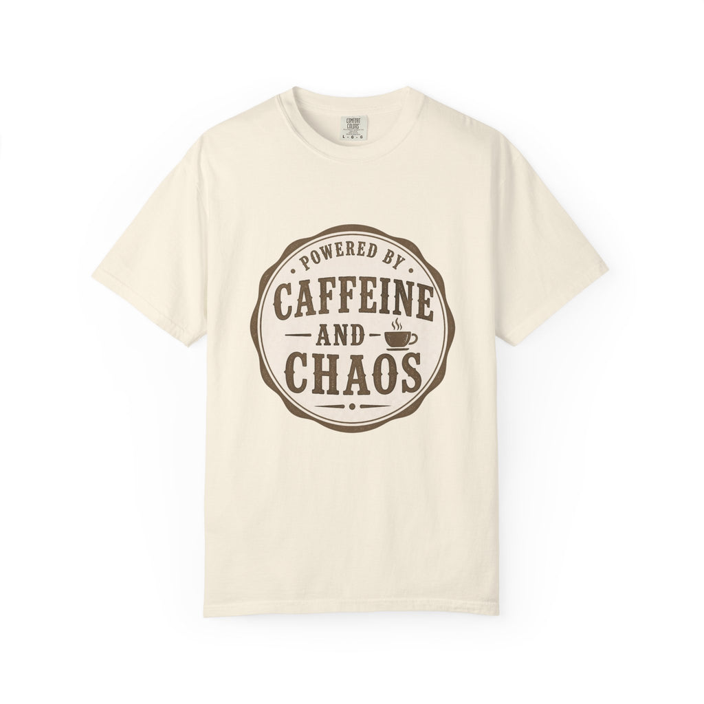Caffeine and Chaos T-Shirt