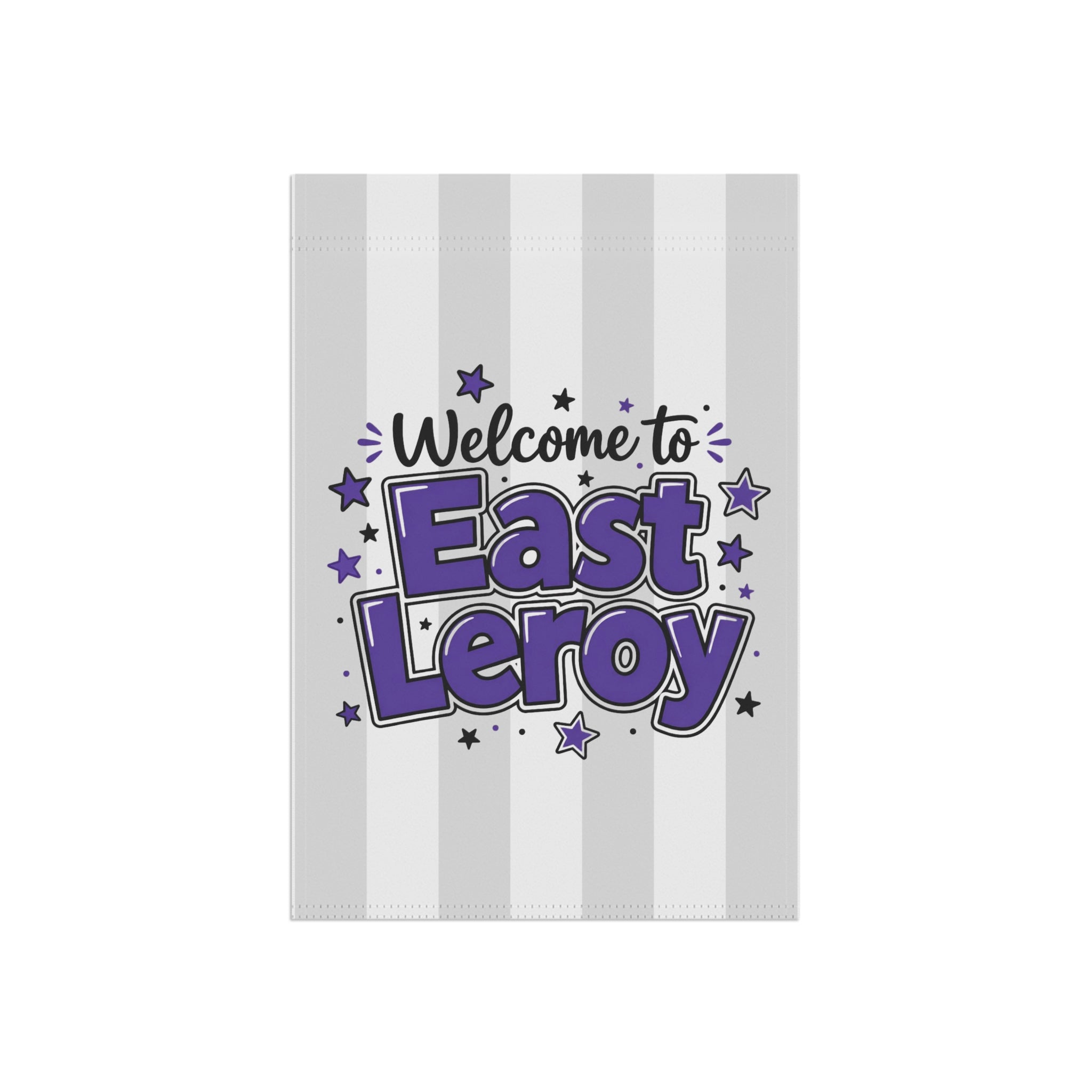 Welcome to East Leroy Garden Flag