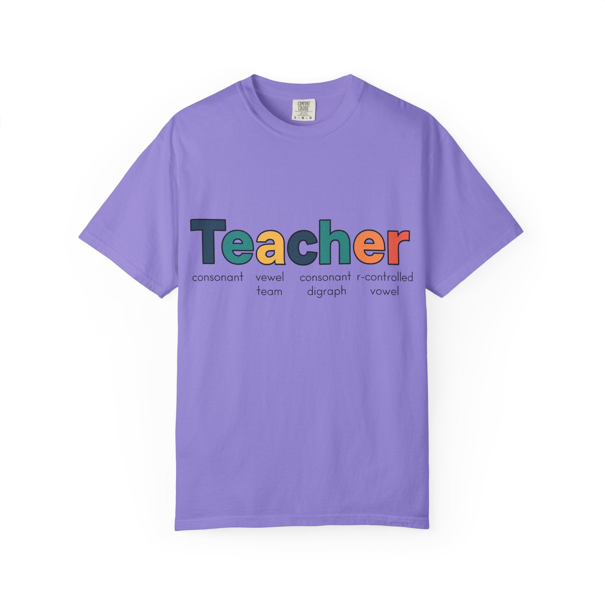 Teacher Typography T-Shirt