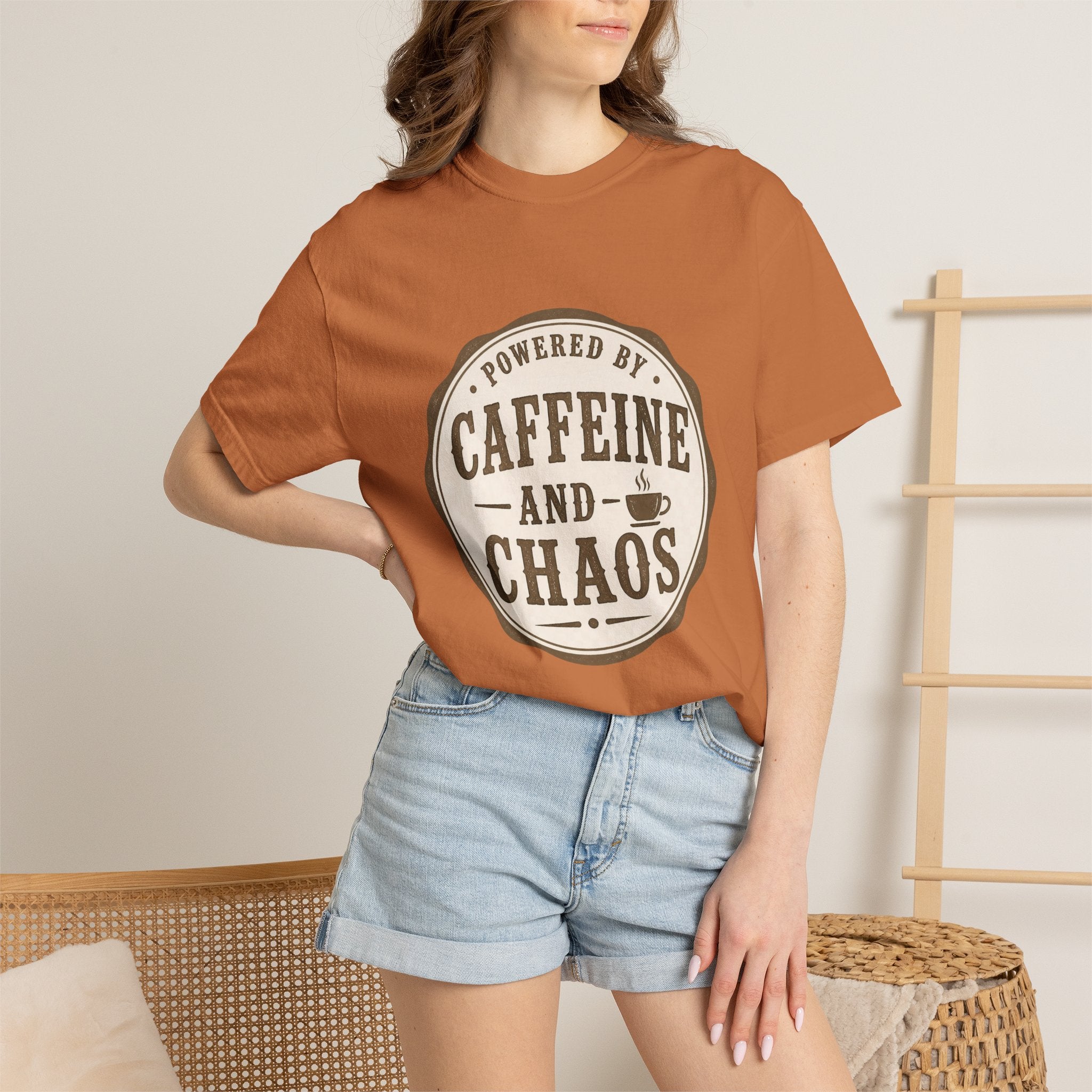 Caffeine and Chaos T-Shirt