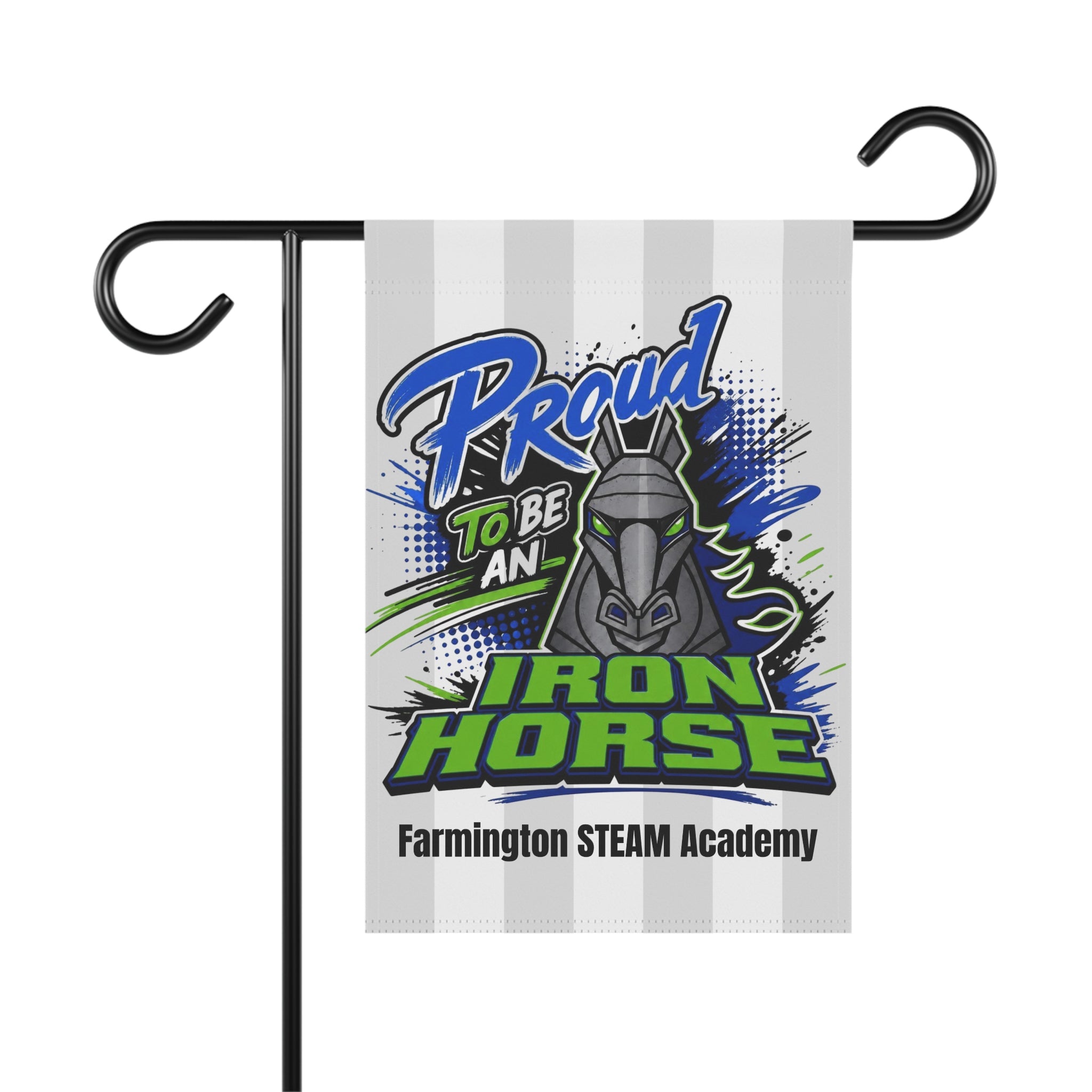 Iron Horse School Flag