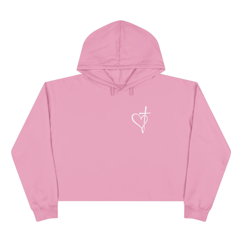 Faith Crop Front & Back Hoodie