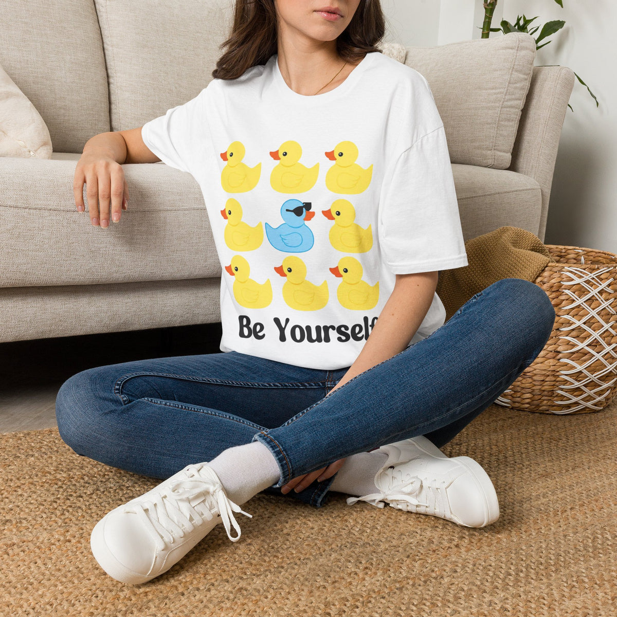 Be Yourself Ducks Graphic Tee