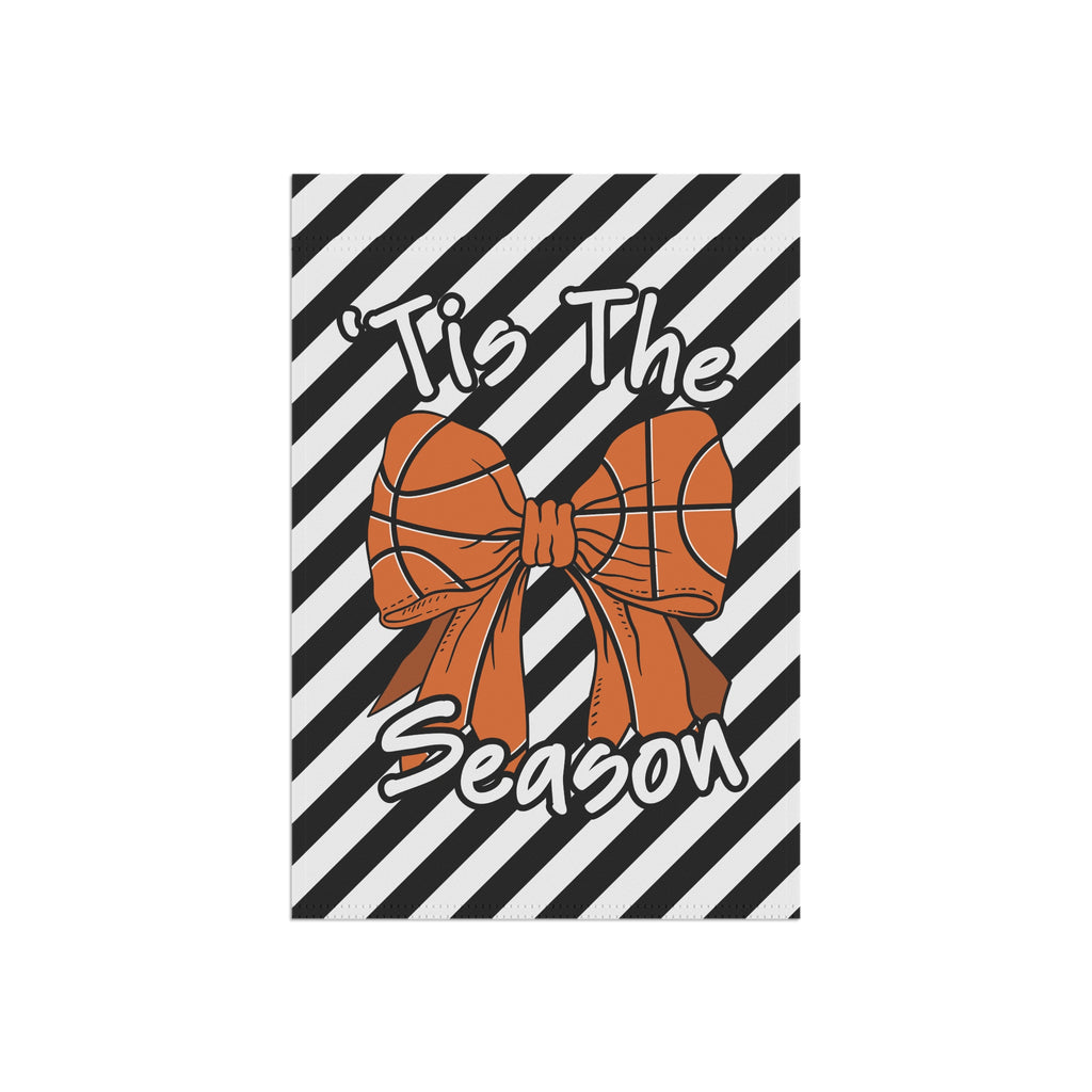 'Tis The Season Garden Flag — Basketball