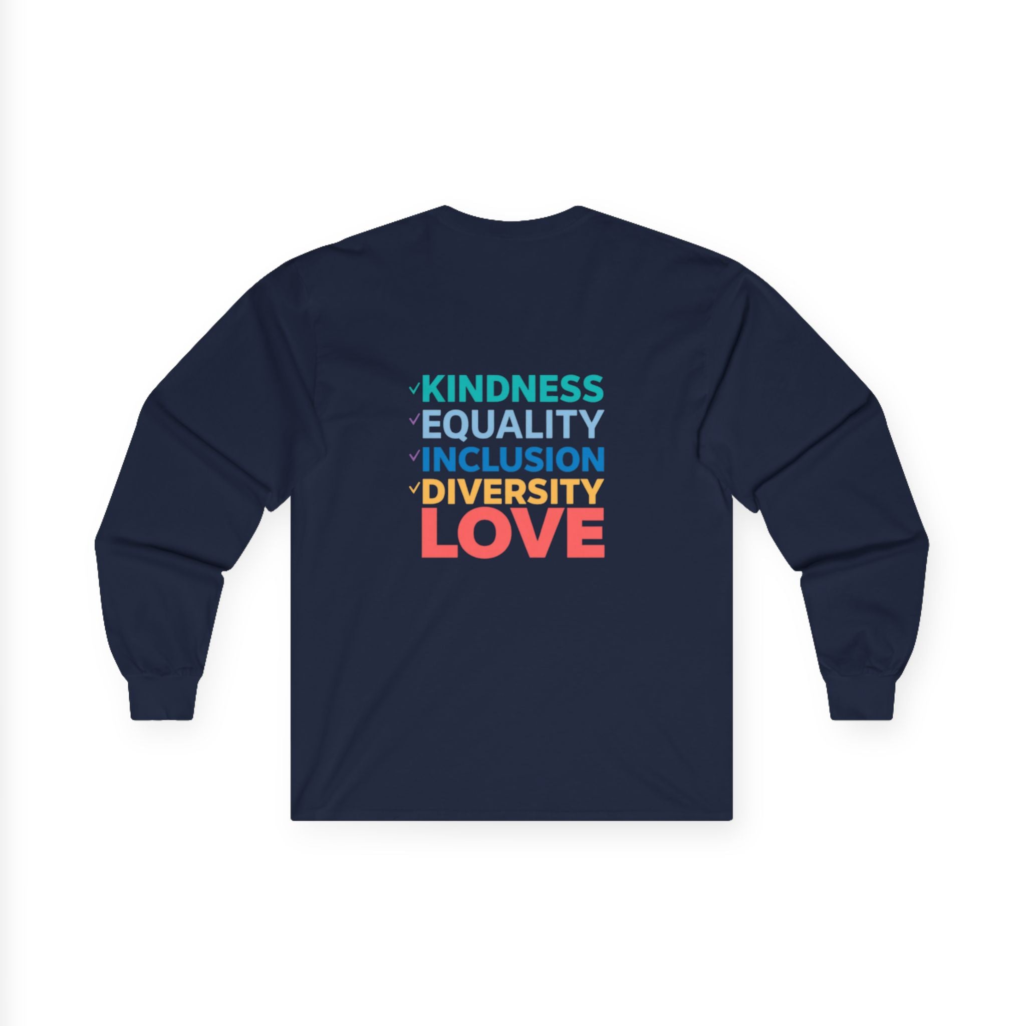 Front & Back Print Unisex Ultra Cotton Long Sleeve Tee