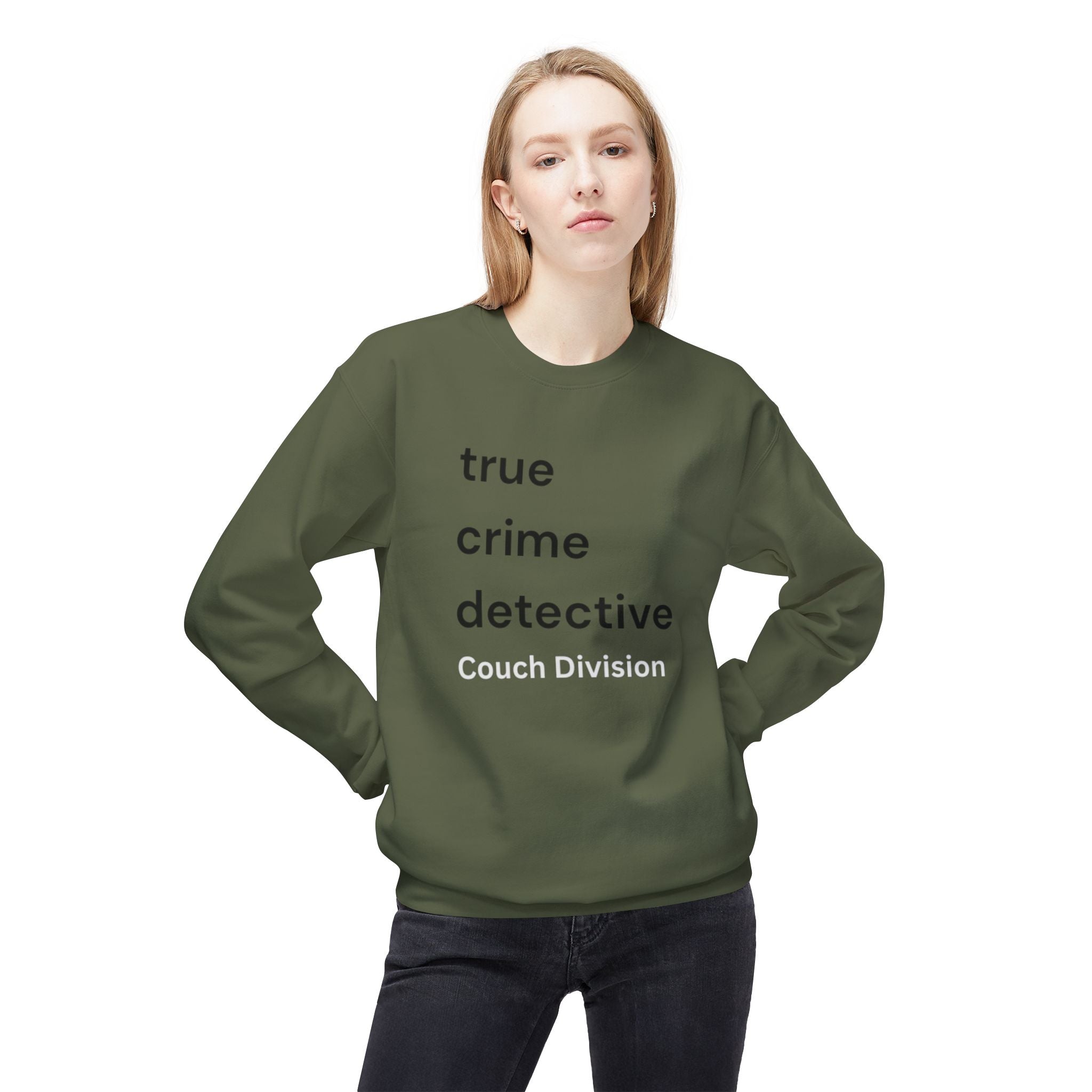 True Crime Detective Sweatshirt — Couch Division Crewneck
