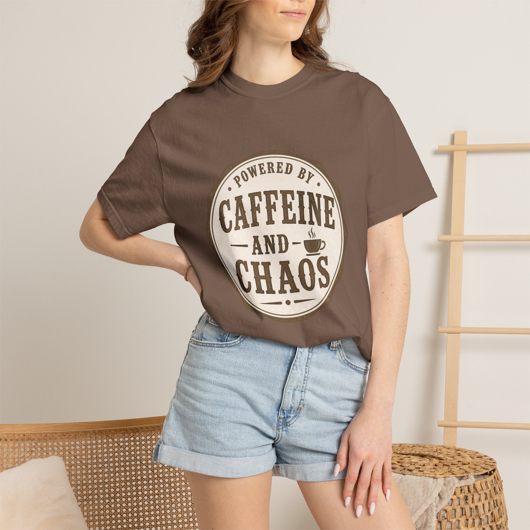 Caffeine and Chaos T-Shirt