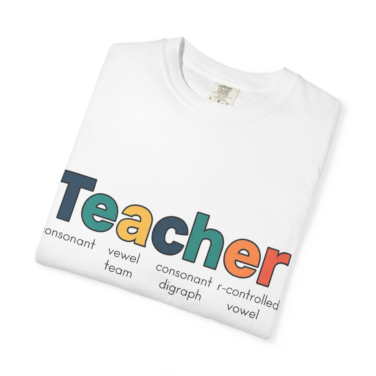 Teacher Typography T-Shirt