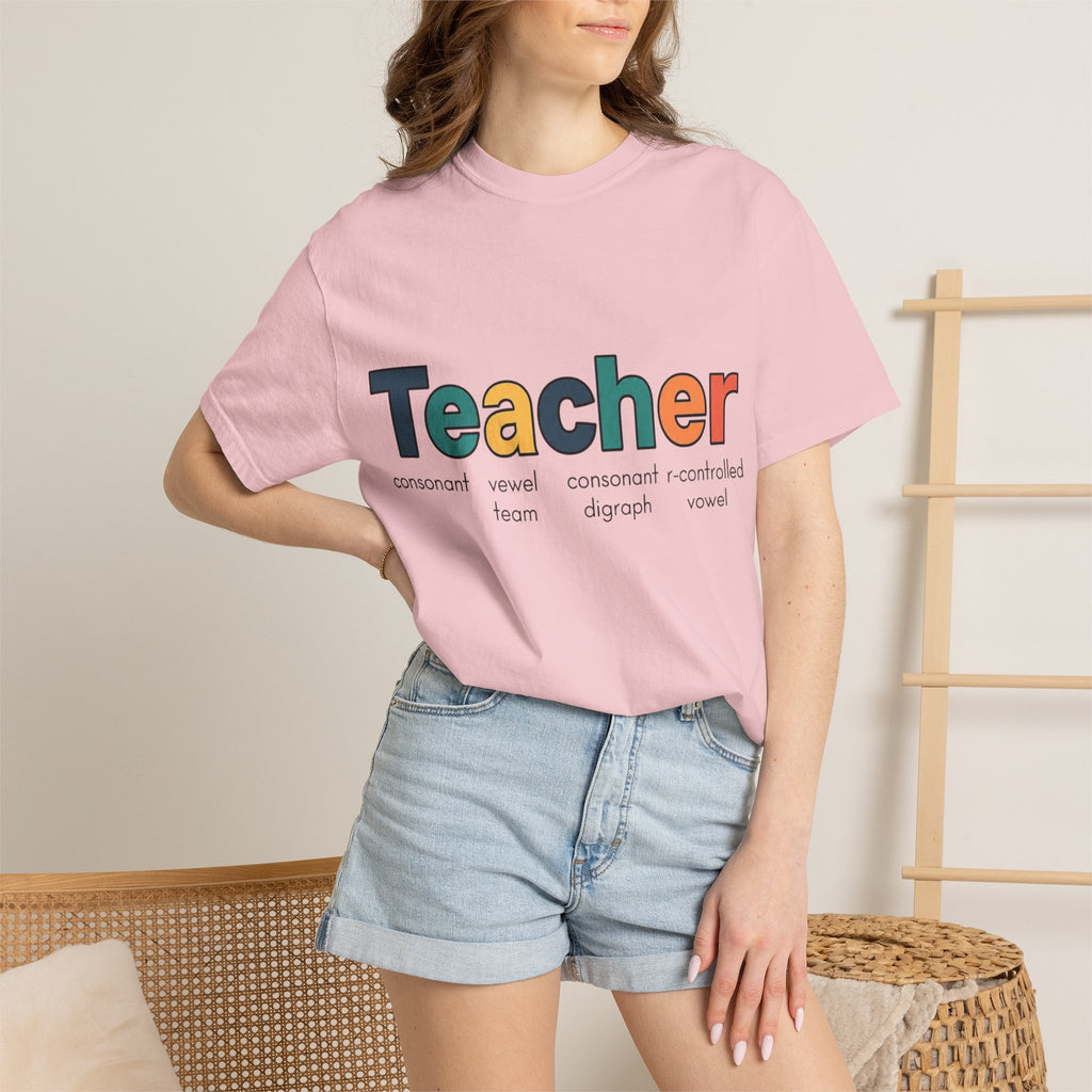 Teacher Typography T-Shirt