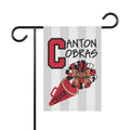 Canton Cobras Cheer Garden Flag - School Spirit Yard Banner