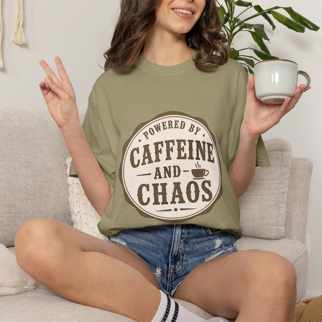 Caffeine and Chaos T-Shirt
