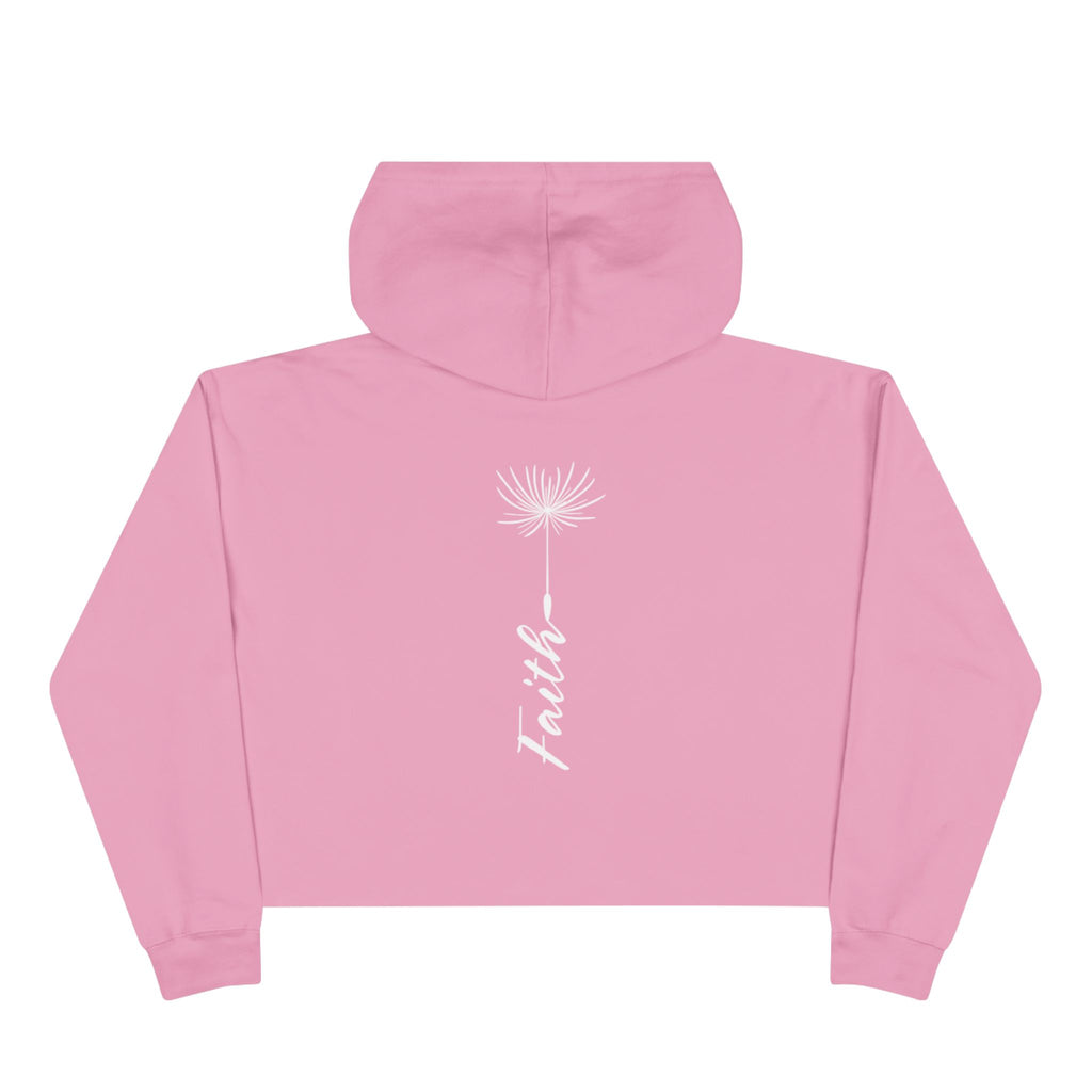 Faith Crop Front & Back Hoodie