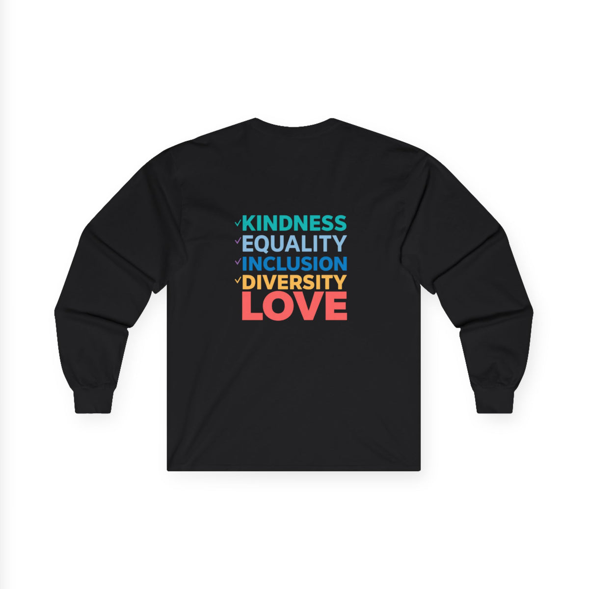 Front & Back Print Unisex Ultra Cotton Long Sleeve Tee