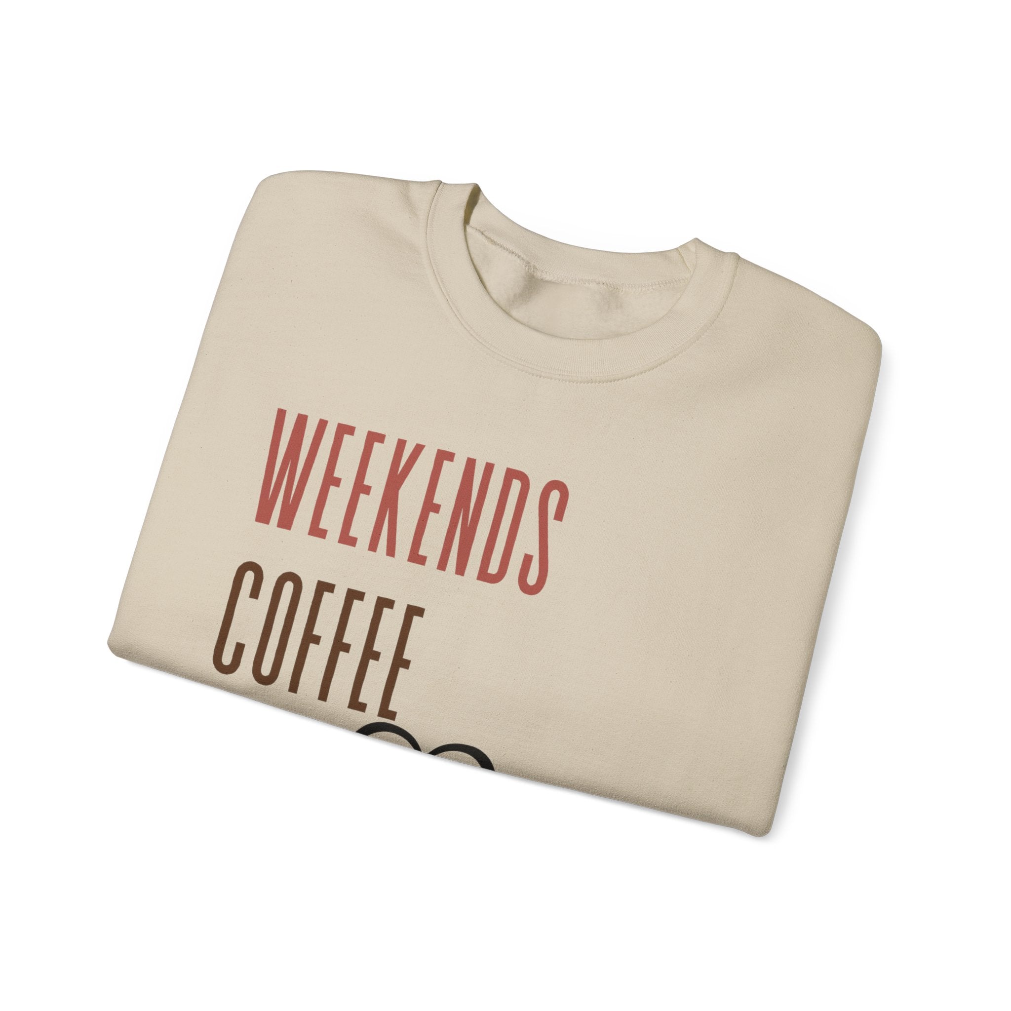 Weekends Coffee Soccer Sweatshirt