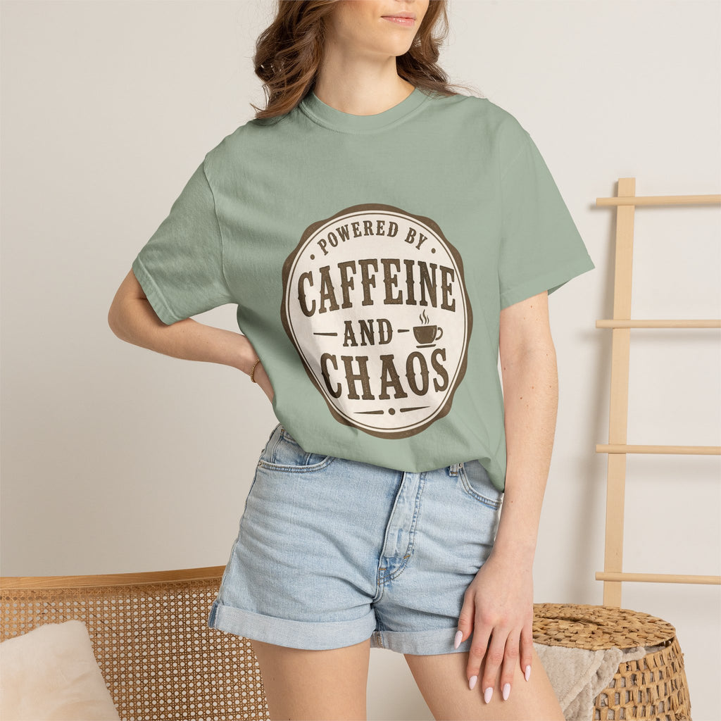 Caffeine and Chaos T-Shirt