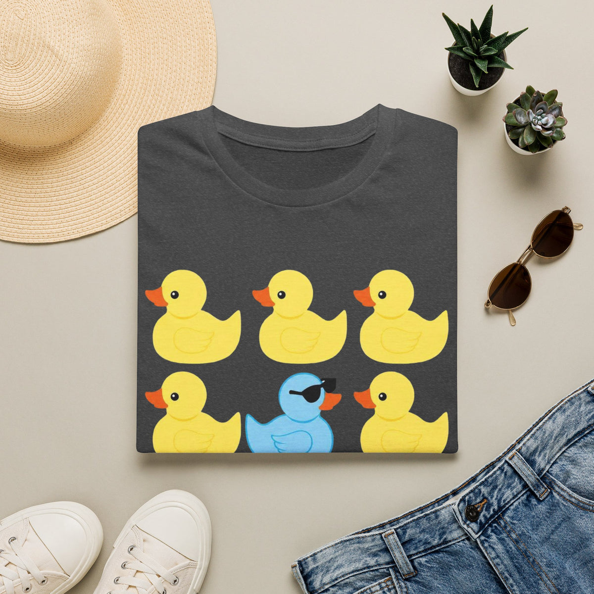 Be Yourself Ducks Graphic Tee