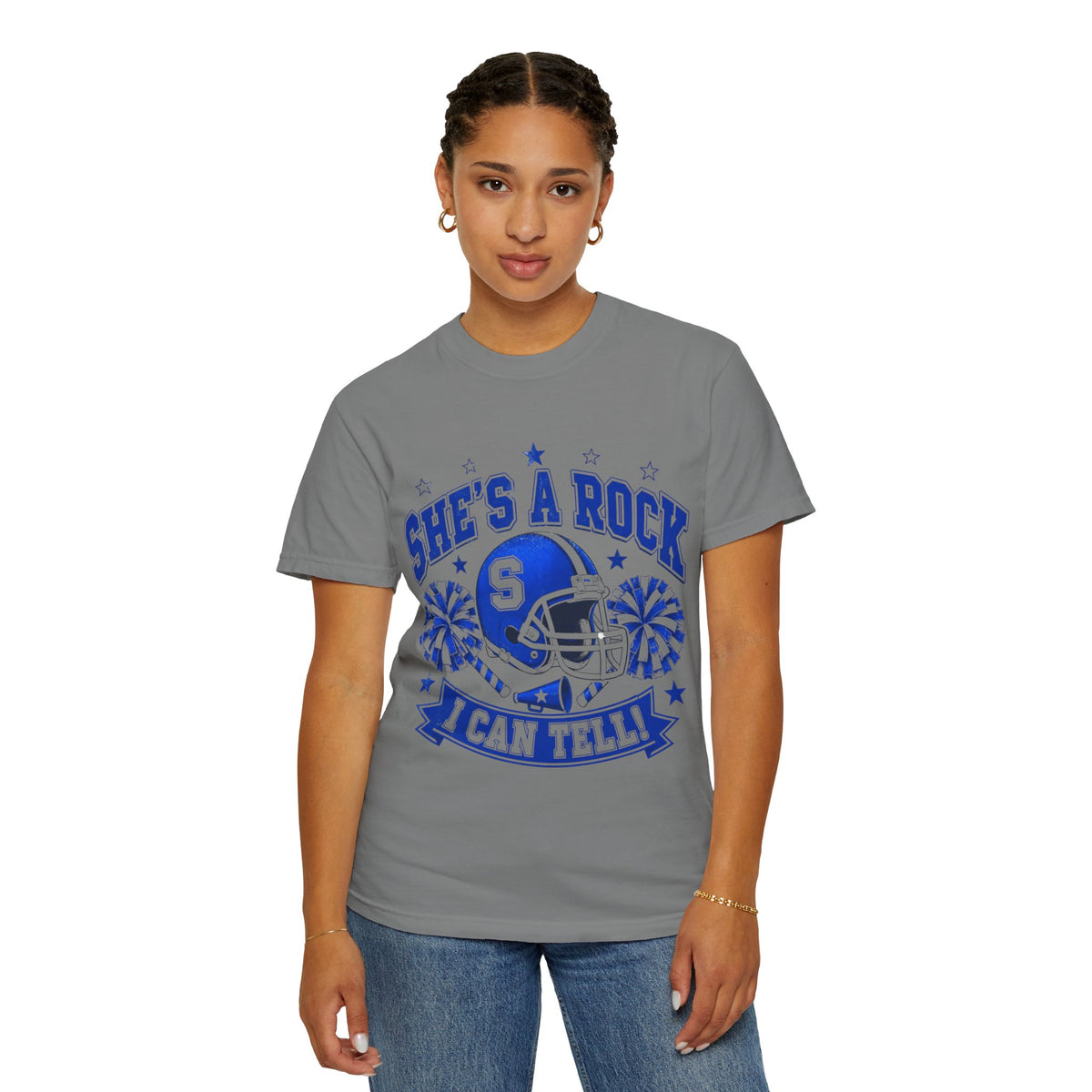 She’s a Rock Football Tee