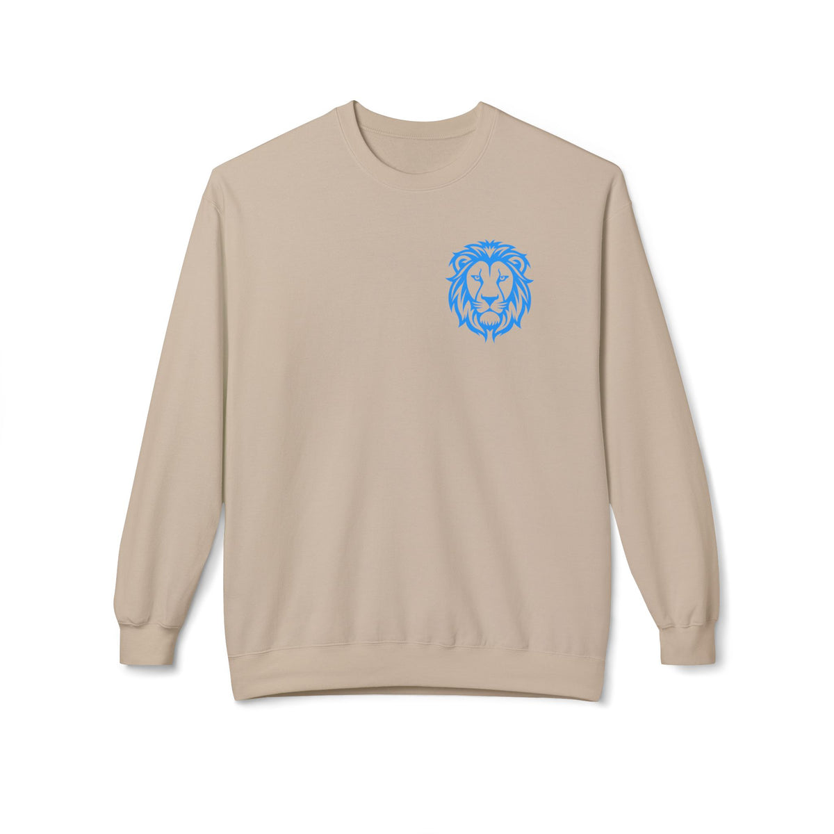 Detroit Sundays Front & Back Crewneck Sweatshirt, Cozy Unisex Fleece