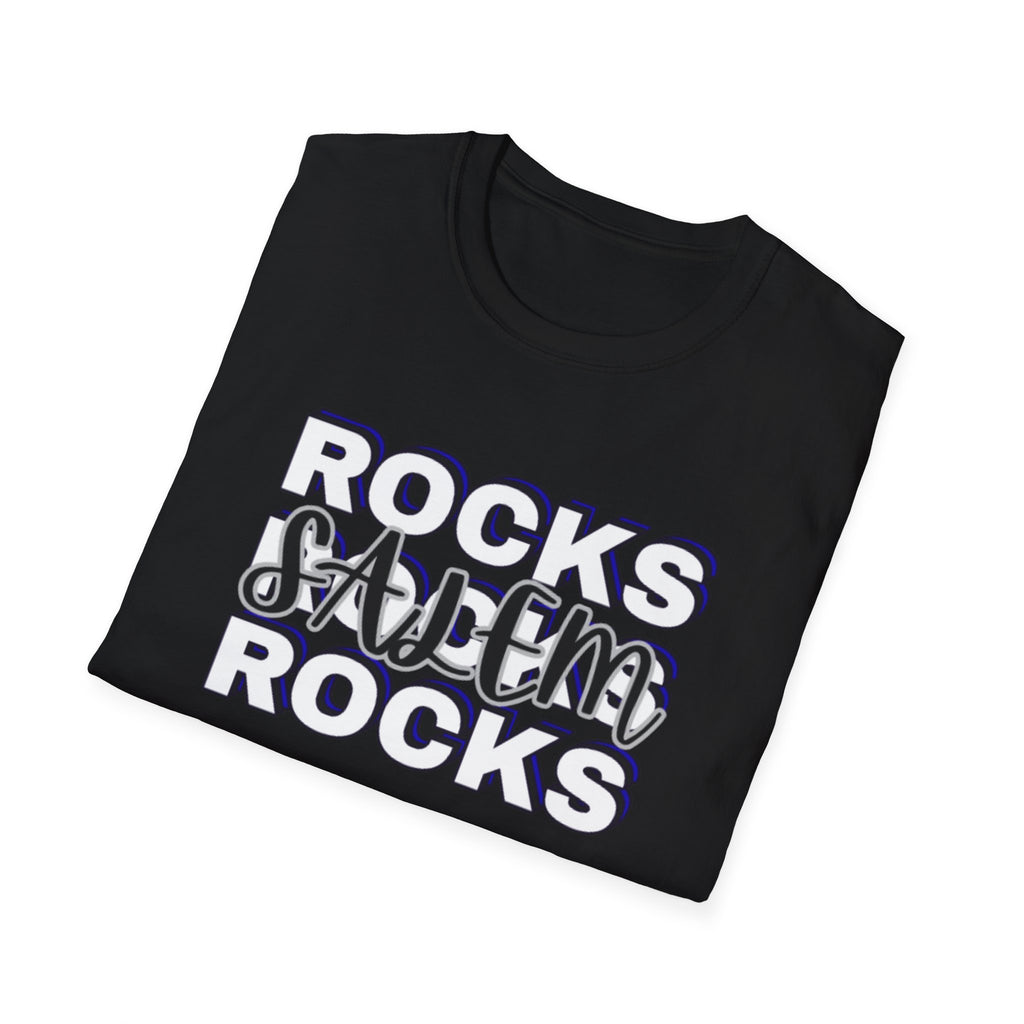 Rocks Layered Text Graphic Tee