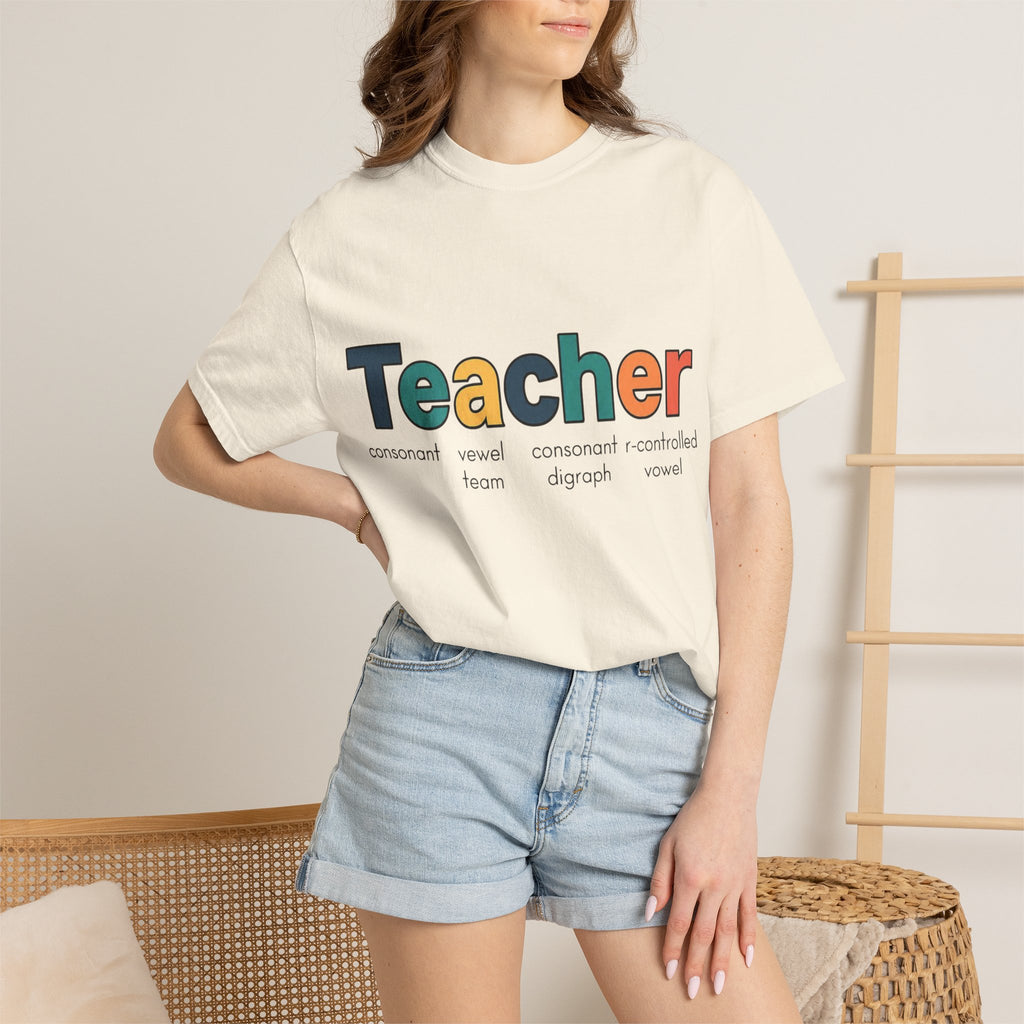 Teacher Typography T-Shirt