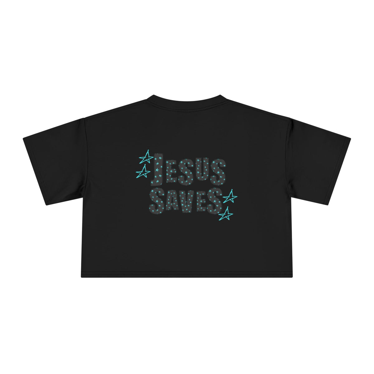 Jesus Saves Women's Crop Tee