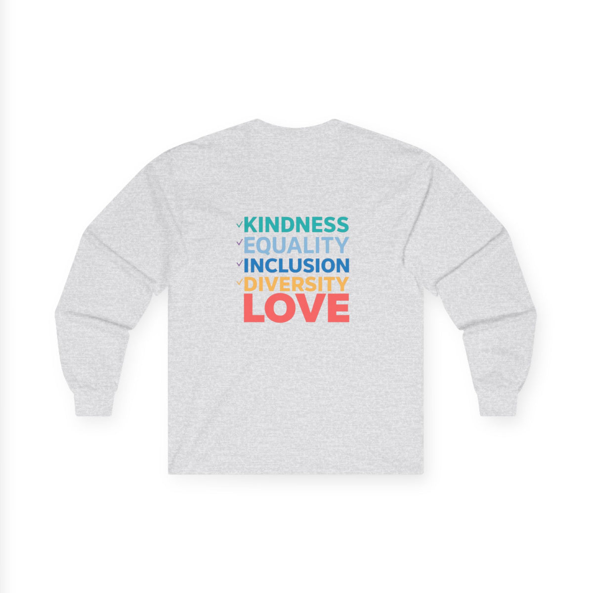 Front & Back Print Unisex Ultra Cotton Long Sleeve Tee