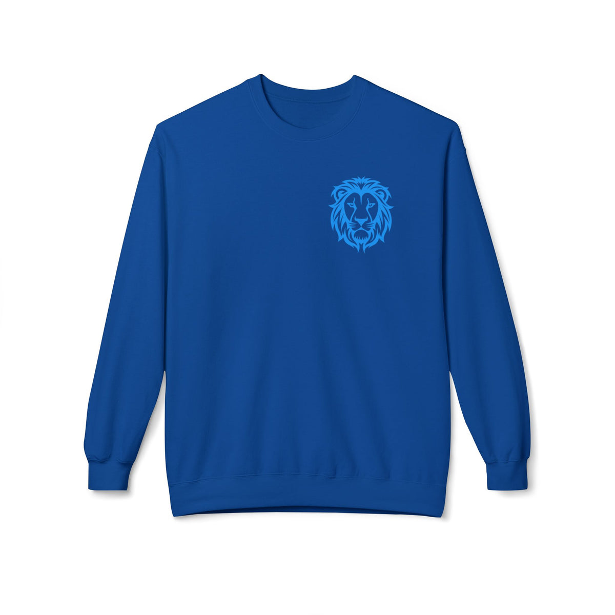 Detroit Sundays Front & Back Crewneck Sweatshirt, Cozy Unisex Fleece