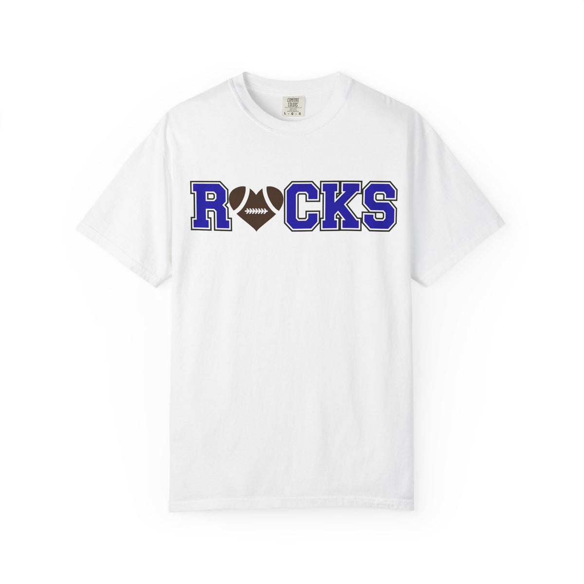 Football Rocks Unisex Garment-Dyed T-shirt
