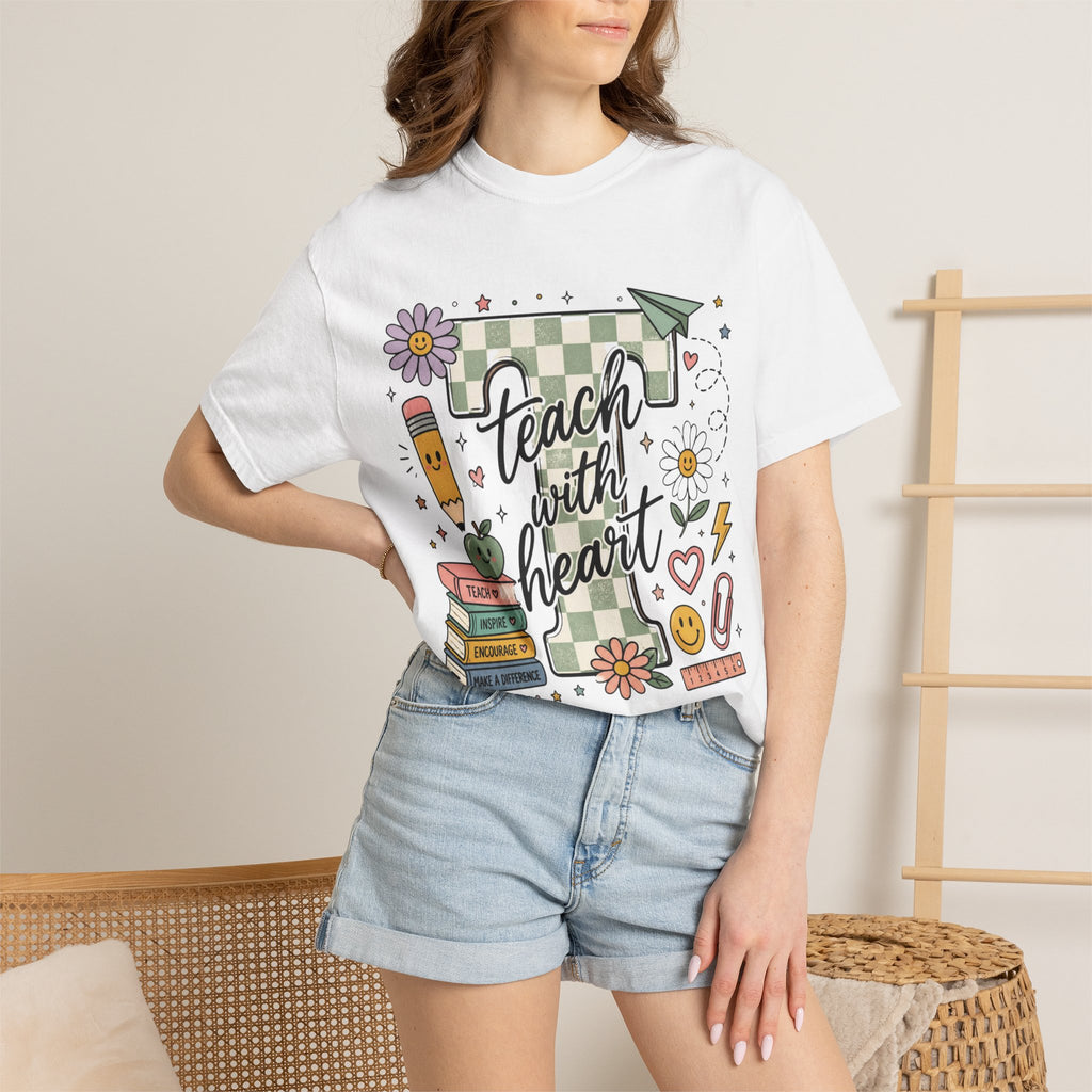 Teach With Heart T-Shirt
