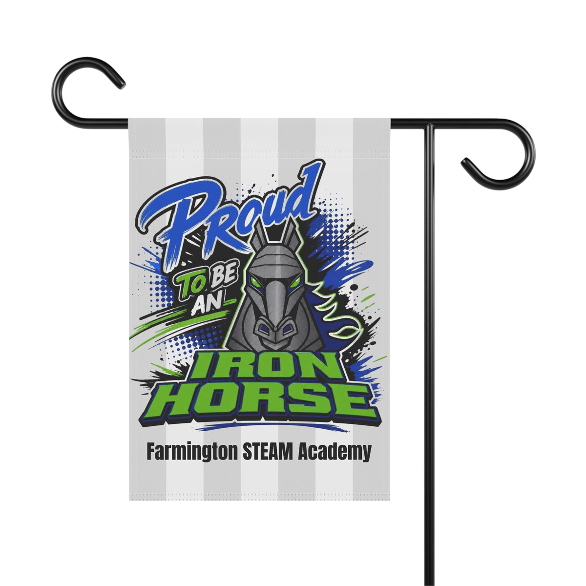 Iron Horse School Flag