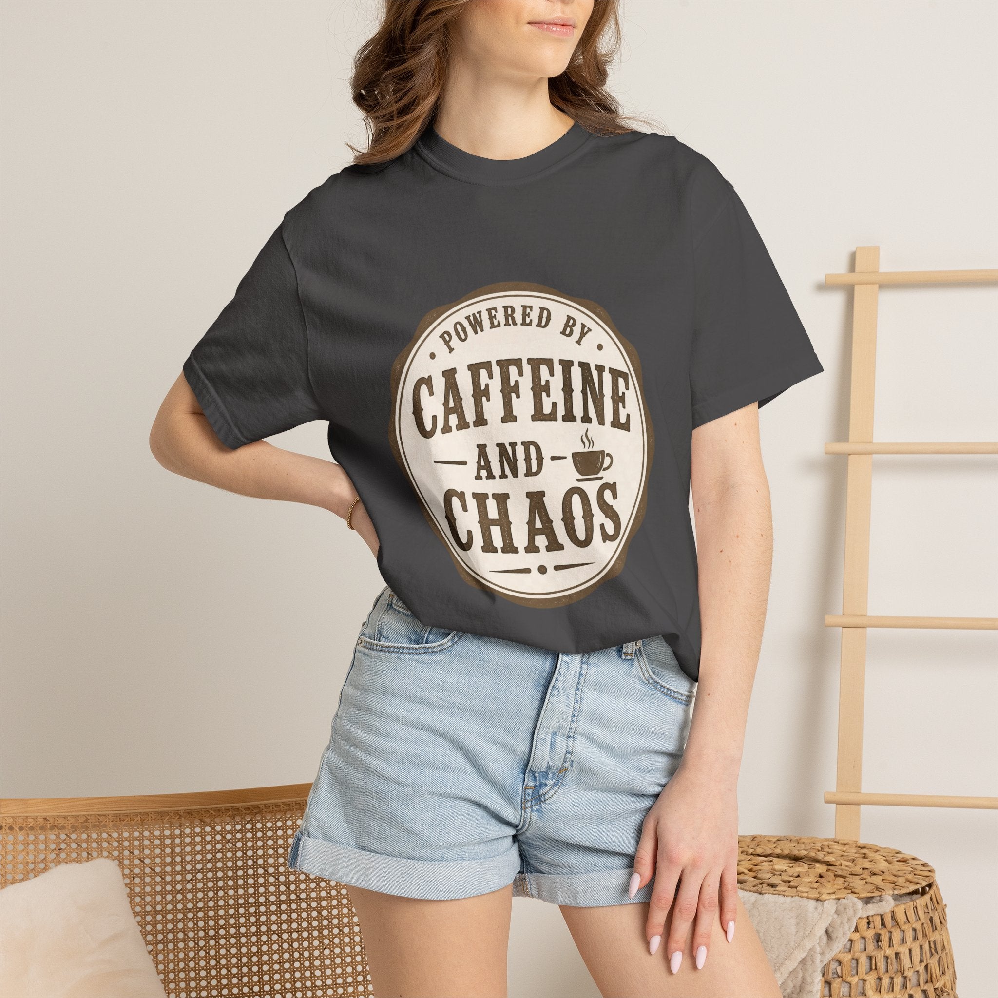 Caffeine and Chaos T-Shirt