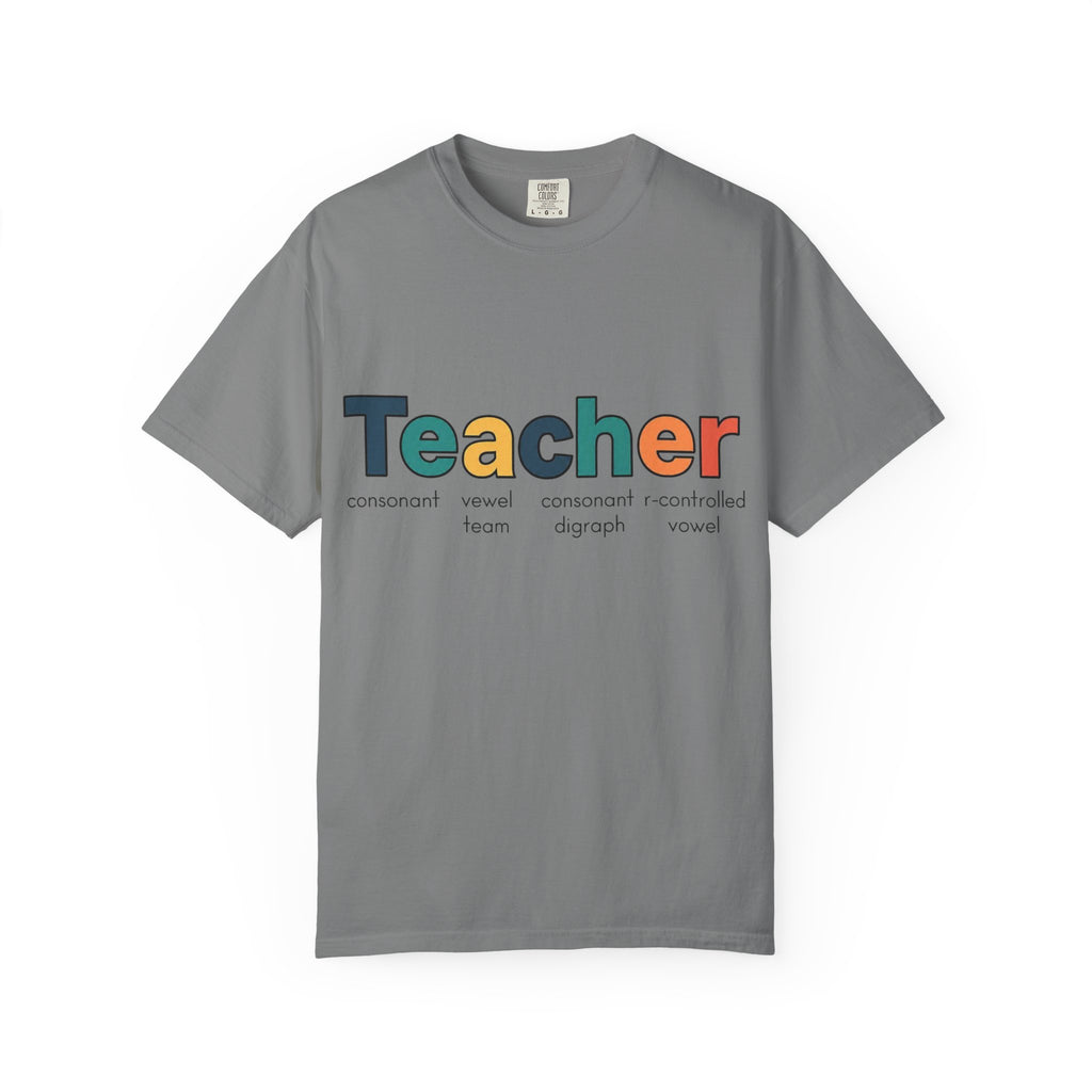 Teacher Typography T-Shirt