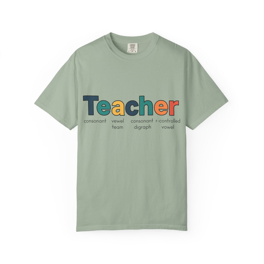 Teacher Typography T-Shirt